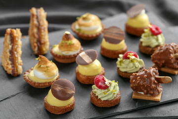 Pastas, mignardises y petit fours