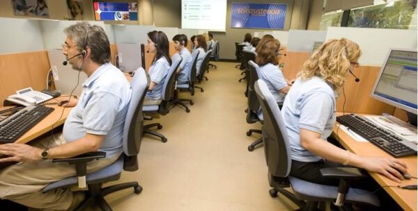 Organización de la jornada de trabajo en servicios de teleasistencia